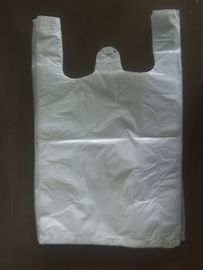 300+160*525mm weiße ungedruckte Plastikt-shirt 15mic Tasche - 1000/Case, HDPE Material