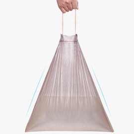 Zugschnur 13 Gallonen-Abfall-Taschen, biologisch abbaubares Abfall-Taschen HDPE Material