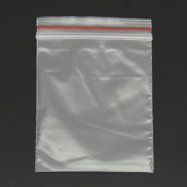Selbstklebende Farbe des Zipverschluss-Plastiktasche-wiederverwendbare Nahrungsmittelbeutel-freien Raumes