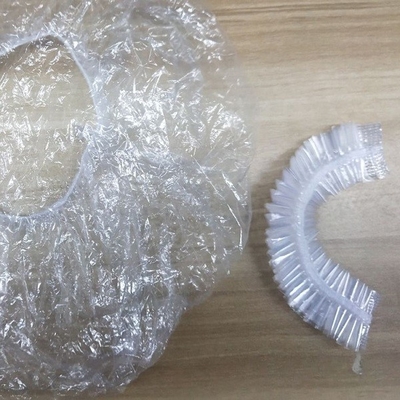 PET transparente Wegwerfhauptplastikkappen-wasserdichte Salon-Haar-Trockenbearbeitung