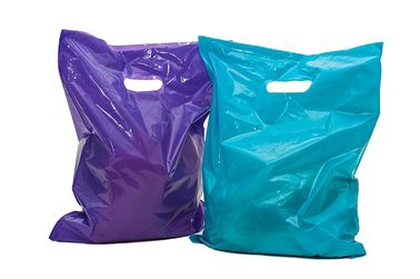100 glatte Waren-Einzelhandels-Geschenk-Taschen, LDPE-materielle Plastikkleintaschen