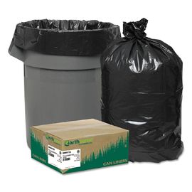 HDPE materielle recyclebare Küchen-Abfall-Taschen, schwarzer Mülleimer-Taschen-Stern versiegelt