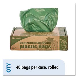 Abbaubare Abfall-Taschen Eco, 1.1mil 33 Gallonen-Abfall-Taschen 33 x 40mm