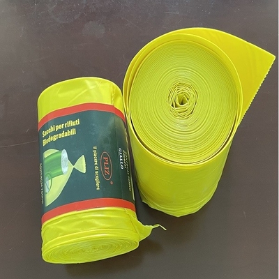 HDPE Unterseiten-Dichtungs-Mehrzwecktaschen-Abfall-Taschen auf Rolle 50*70 cm 70MIC