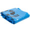 Gravüren-Druckplastikabfall-Taschen 40&quot; X 46&quot; blaue Tönungs-lineare niedrige Dichte