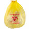 37&quot; X 50&quot; Gelb-ansteckende überschüssige Taschen, HDPE materielle medizinische Müllentsorgungs-Taschen