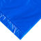 Hochleistungsplastikt-shirt Einkaufstasche-blaue Farbkundengebundene Flachgröße