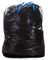 Bindung weg von Plastikzugschnur-Abfall-Taschen HDPE materieller schwarzer Farbe für Bau